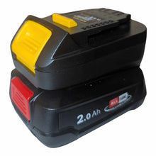 Lade das Bild in den Galerie-Viewer, Bosch (Grün) 18V auf DeWalt 20V Batterieadapter