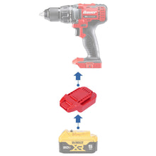 Charger l'image dans la galerie, Adaptateur de batterie DeWalt 20V vers Bauer 20V