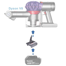 Lade das Bild in den Galerie-Viewer, Makita 18V auf Dyson V8 Batterieadapter