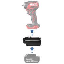 Lade das Bild in den Galerie-Viewer, Makita 18V auf SKIL 20V Batterieadapter