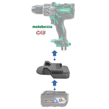 Lade das Bild in den Galerie-Viewer, RIDGID 18V auf Metabo HPT 18V Batterieadapter