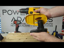 Laden und Abspielen von Videos im Galerie-Viewer, Milwaukee 18V auf DeWalt 18V Batterieadapter