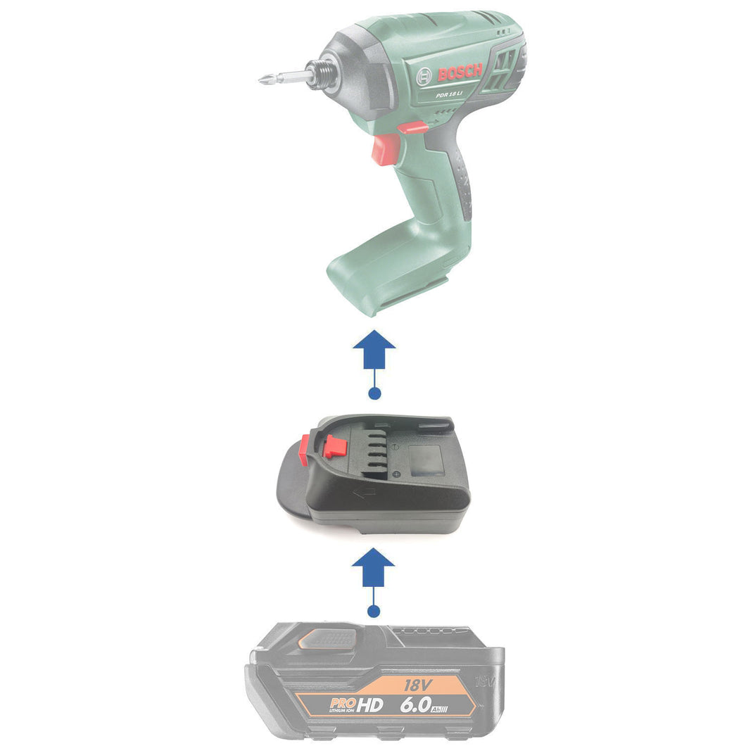 AEG 18V à Bosch 18V Adaptateur de Batterie