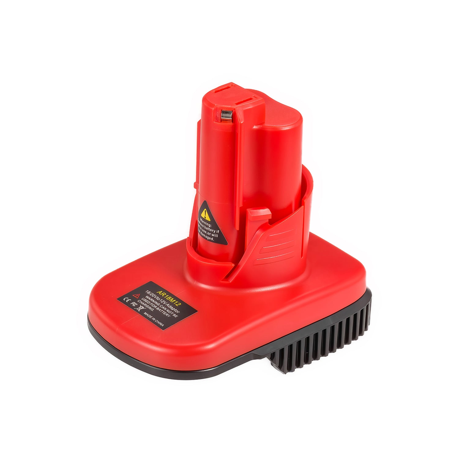 Adaptateur de batterie AEG 18V vers Milwaukee 12V