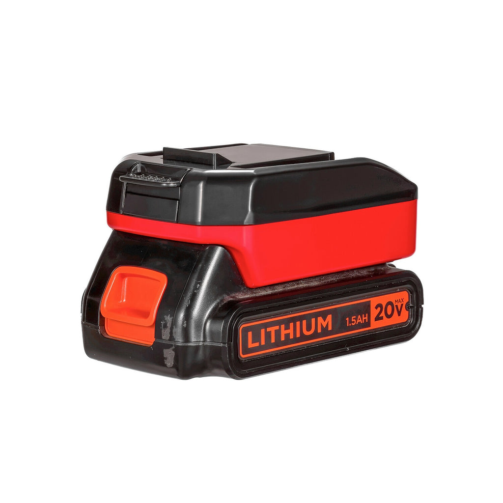 Black and Decker 20V auf WORX 20V (Orange) PowerShare Akku-Adapter