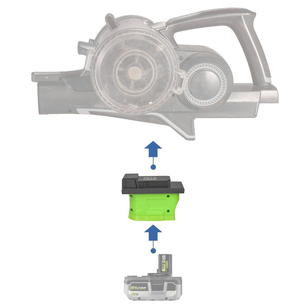 Ryobi 18V auf Hoover 20V ONEPWR Batterieadapter