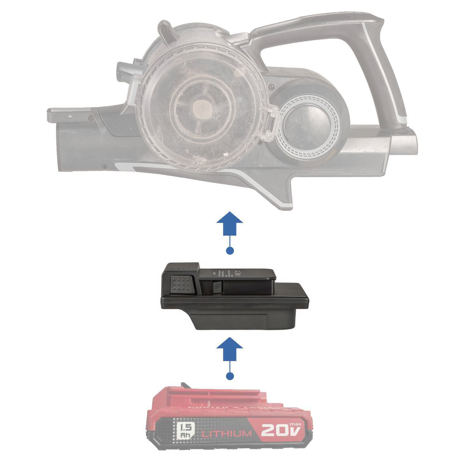 Porter Cable Akku-Adapter für Hoover ONEPWR – Power Tools Adapters