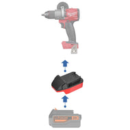 Black and Decker 20V à Milwaukee 18V Adaptateur de Batterie