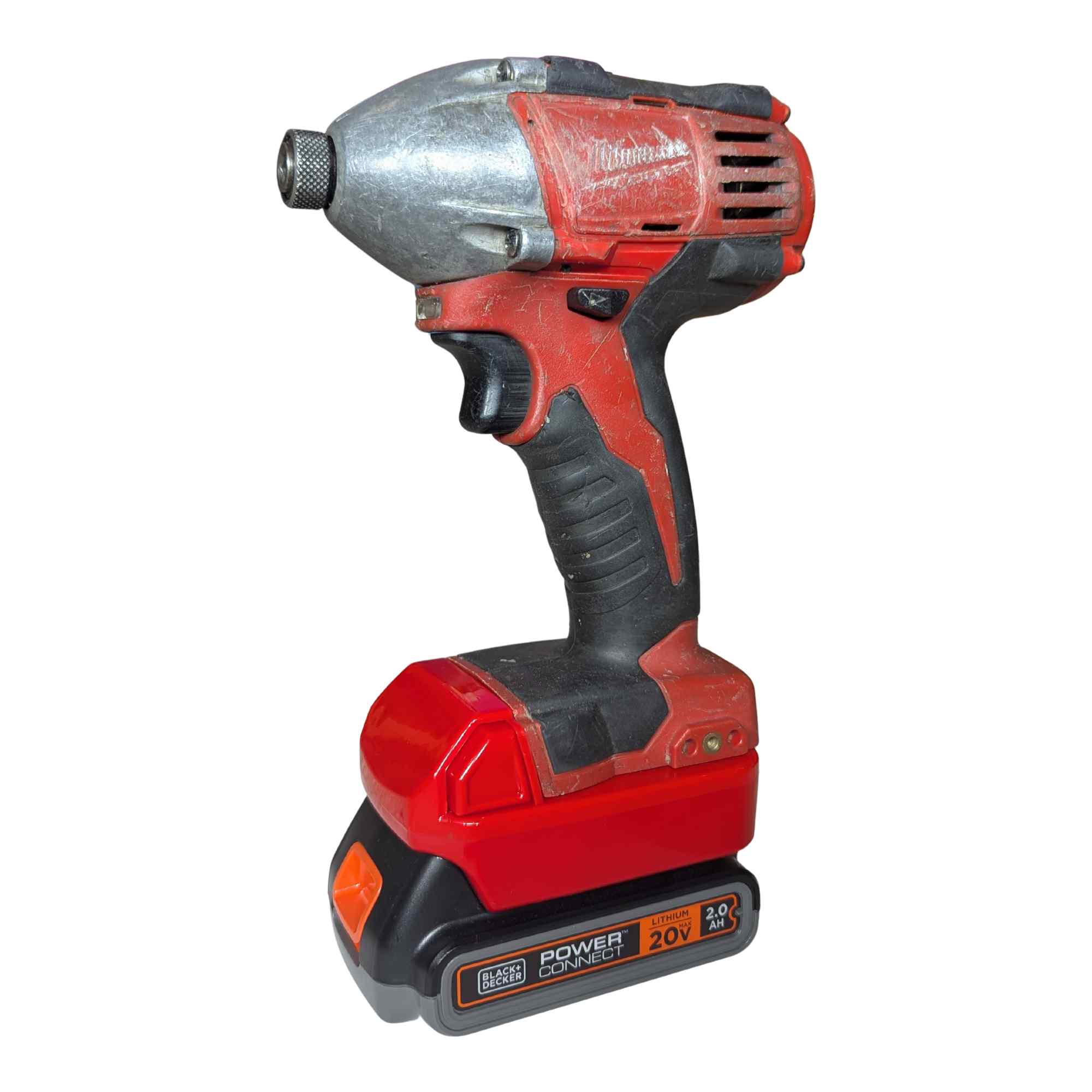Black and Decker 20V auf Milwaukee M18 Akkuadapter