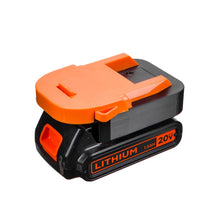 Load image into Gallery viewer, Black and Decker 20V to RIDGID 18V Battery Adapter
