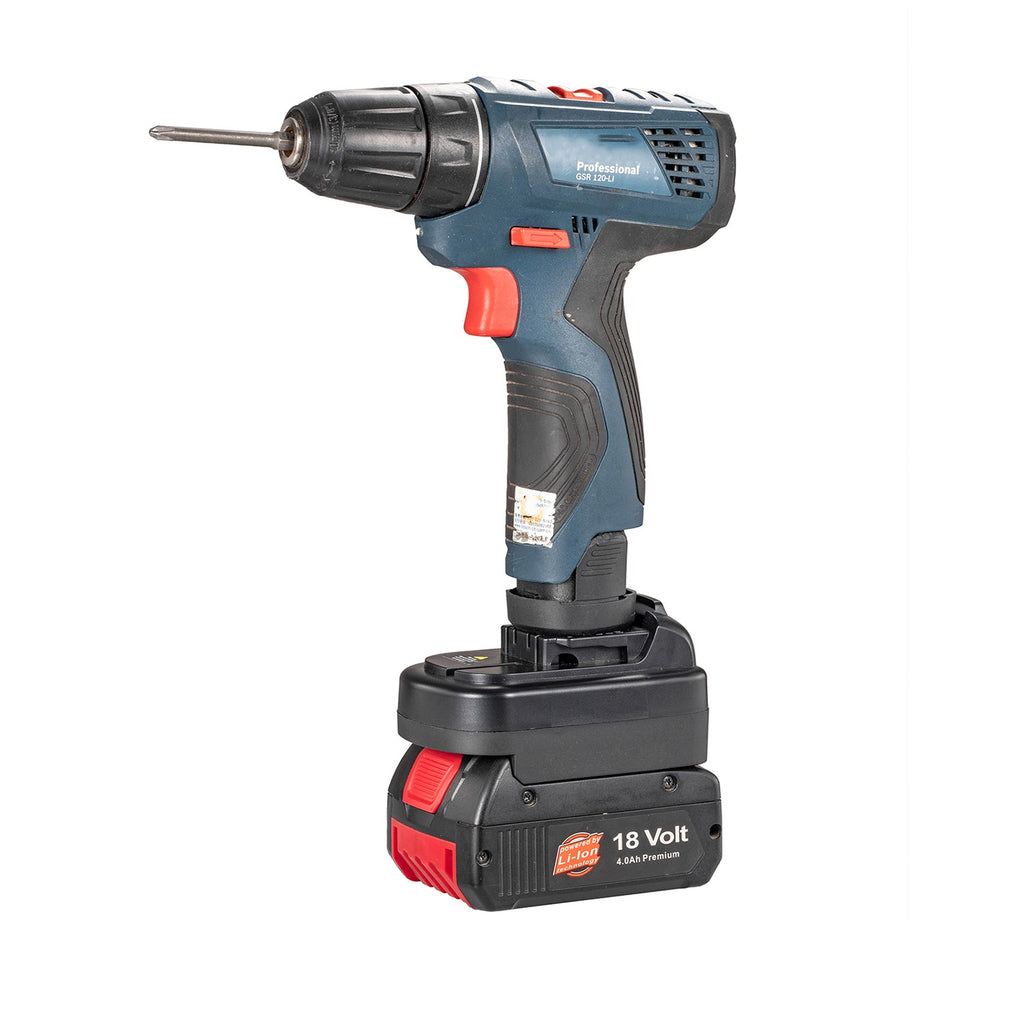 Bosch (Blau) 18V auf Bosch 12V Batterieadapter