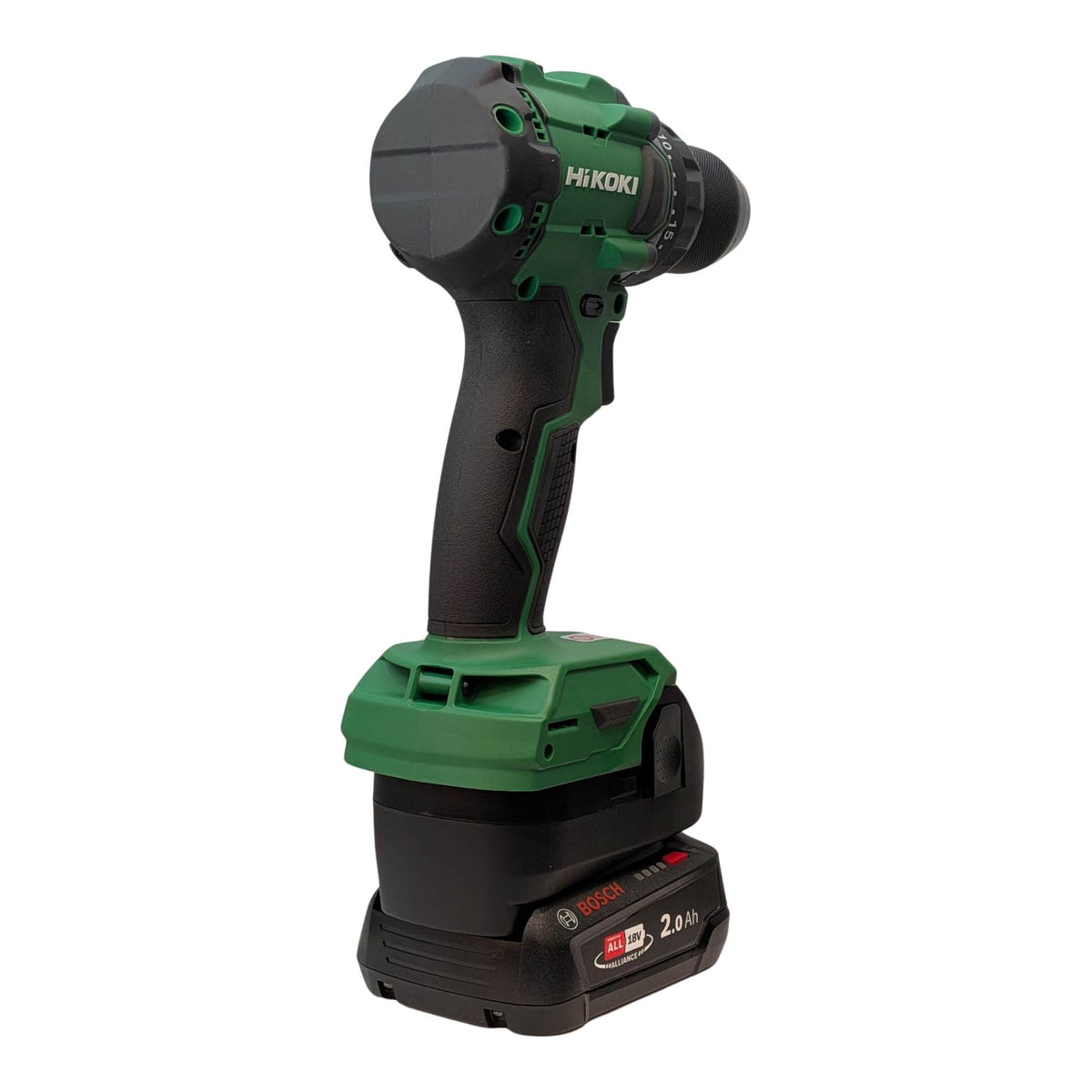 Bosch (Green) 18V to Hikoki 18V Battery Adapter