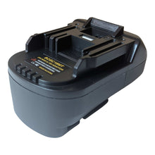 Load image into Gallery viewer, Bosch (Green) 18V to Makita 18V Battery Adapter
