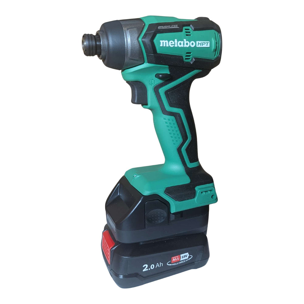 Bosch (Green) 18V to Metabo HPT 18V Battery Adapter
