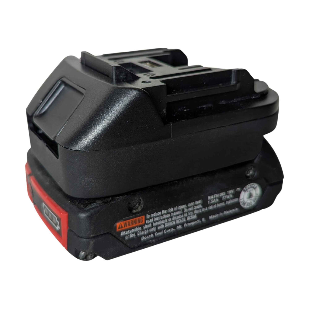 Bosch 18V GBA (Blau) auf Makita 18V LXT Akkuadapter