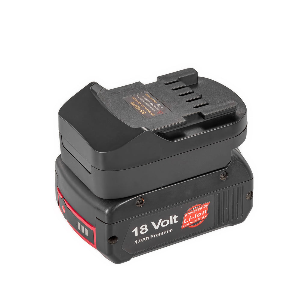 Bosch (Bleu) 18V vers Metabo 18V CAS Adaptateur de batterie
