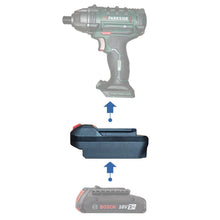 Charger l'image dans la galerie, Adaptateur de batterie Bosch (Bleu) 18V vers Parkside X20V
