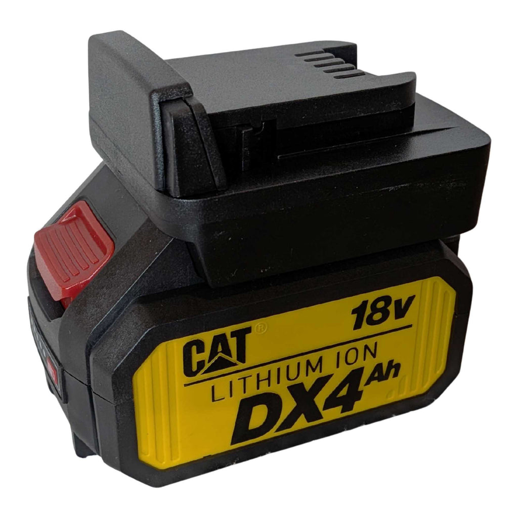 Adaptateur de batterie CAT 18V vers Milwaukee 18V