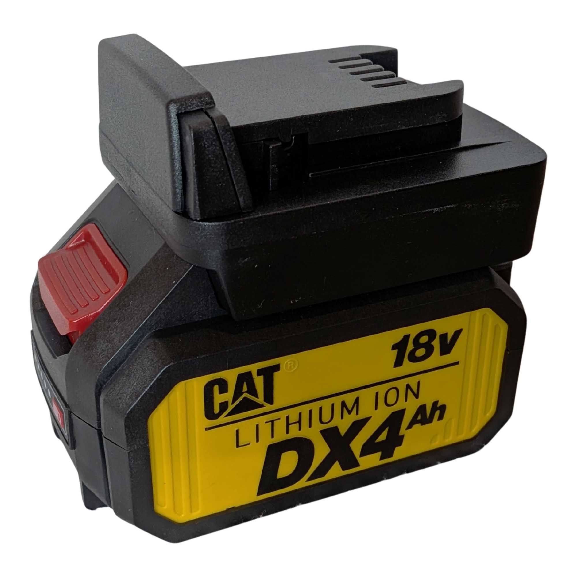 Adaptateur de batterie CAT 18V vers Milwaukee 18V