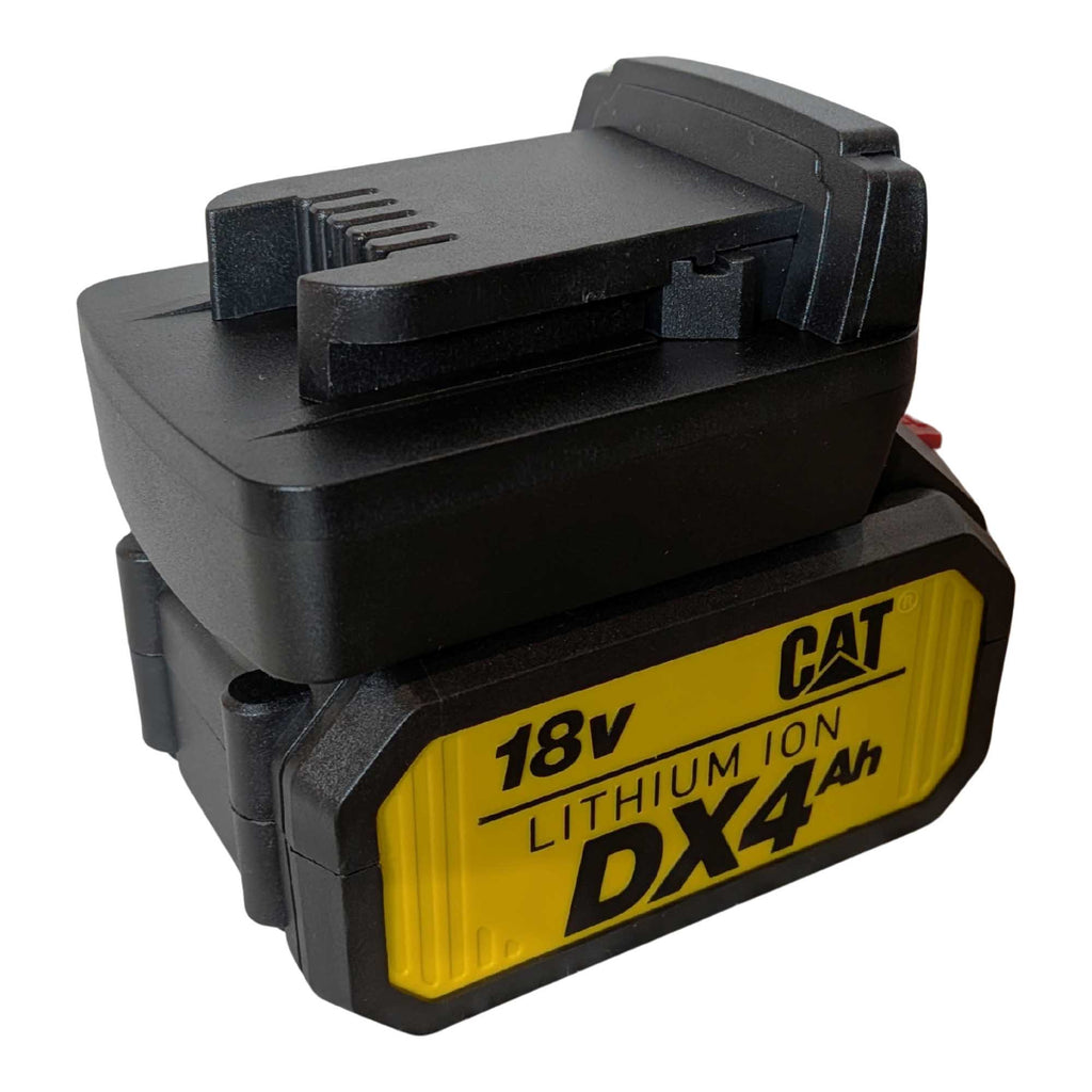 Adaptateur de batterie CAT 18V vers Milwaukee 18V