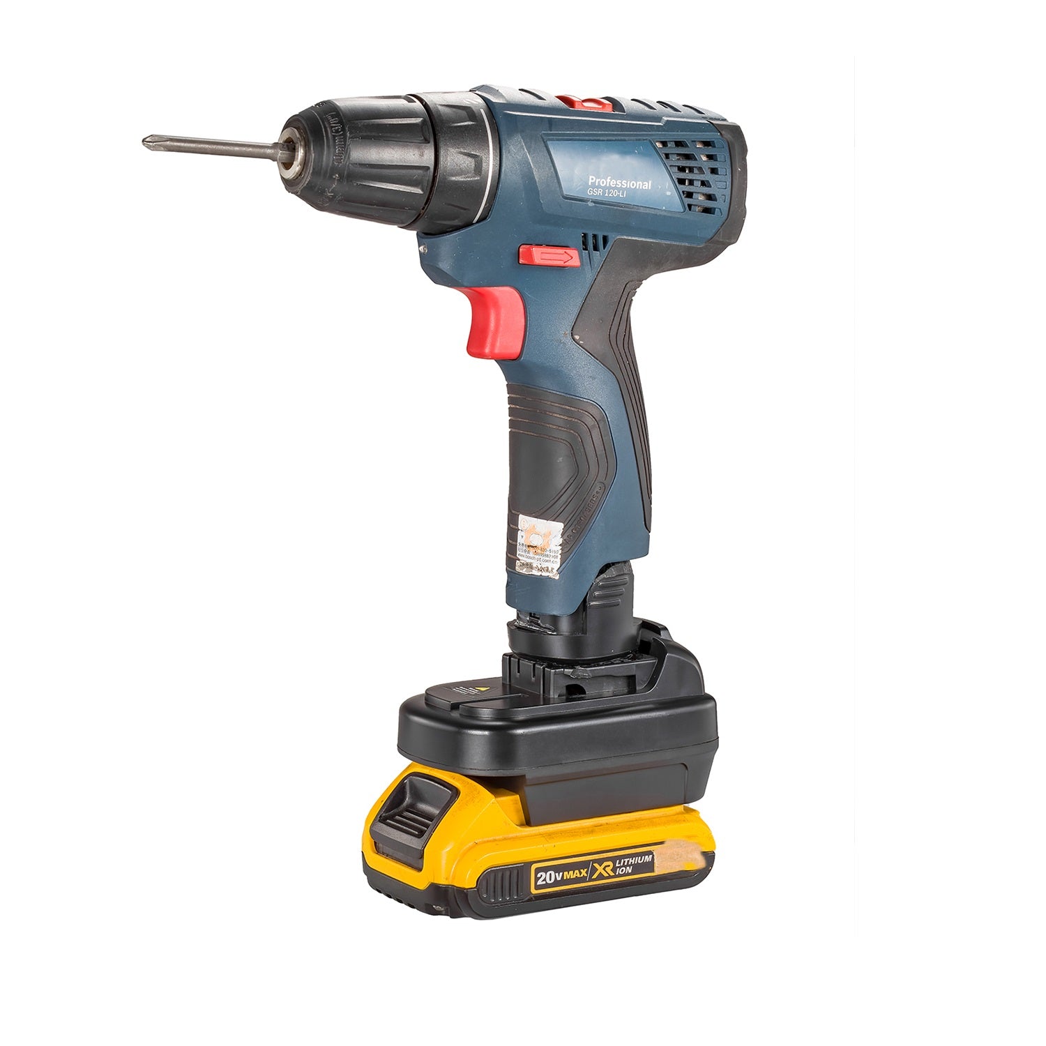 Dewalt 12v Tools Adapter For Dewalt 20V Li-ion Battery Convert To