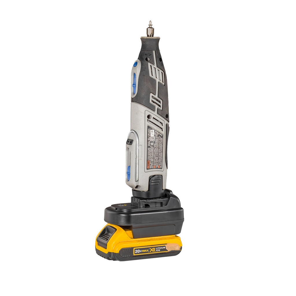DeWalt 20V to Dremel 12V (8220 8250)  Battery Adapter