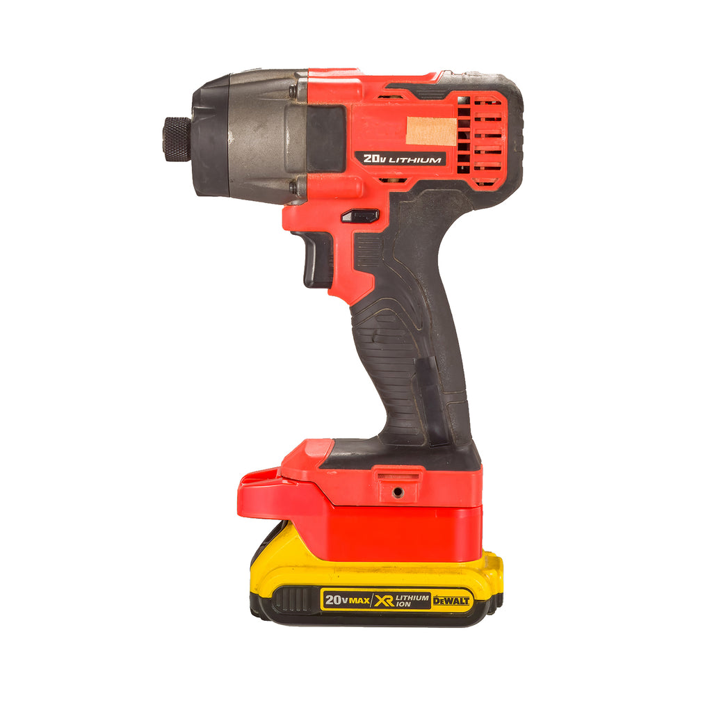 DeWalt 20V auf Bauer 20V Akku-Adapter