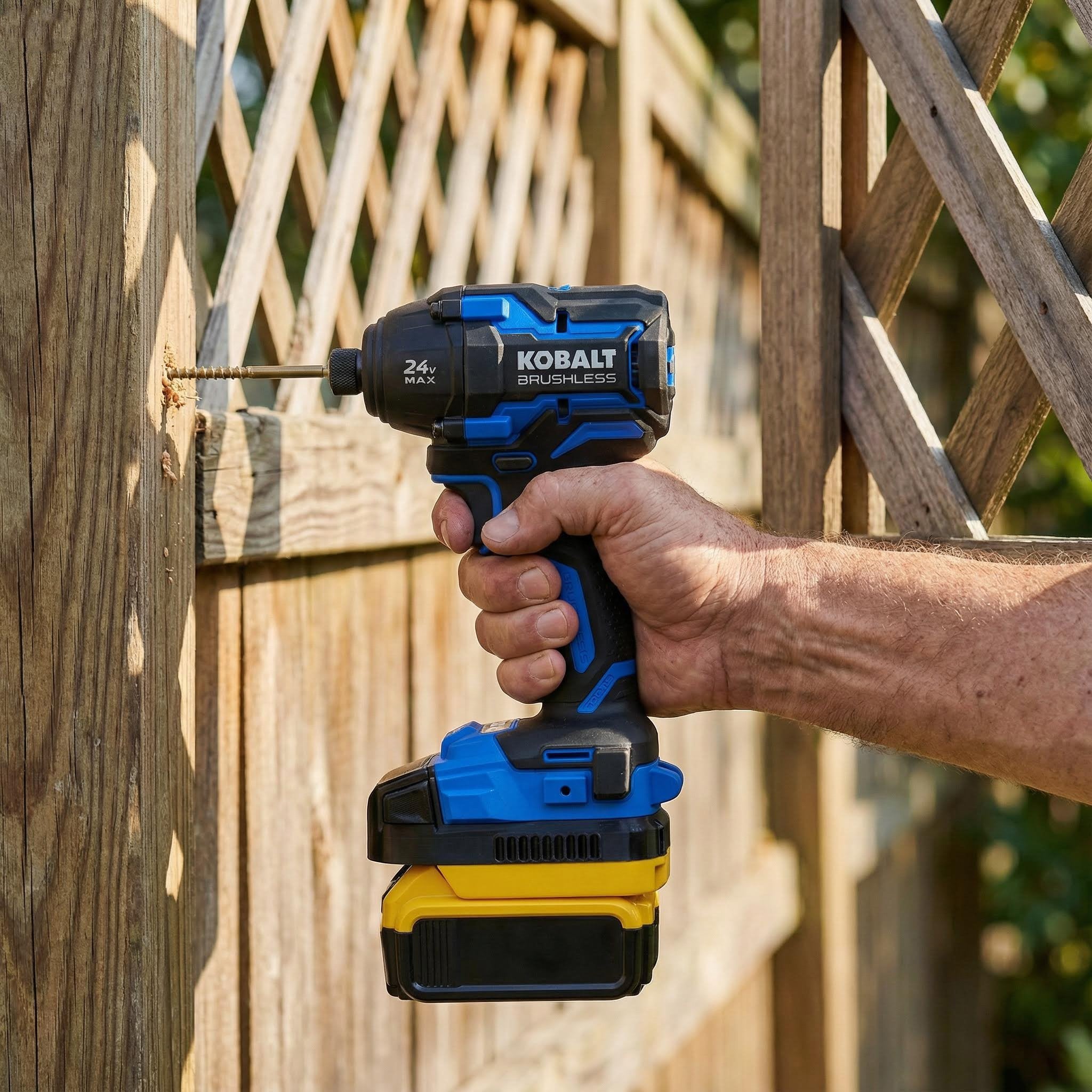 DeWalt 20V auf Kobalt 24V Batterieadapter