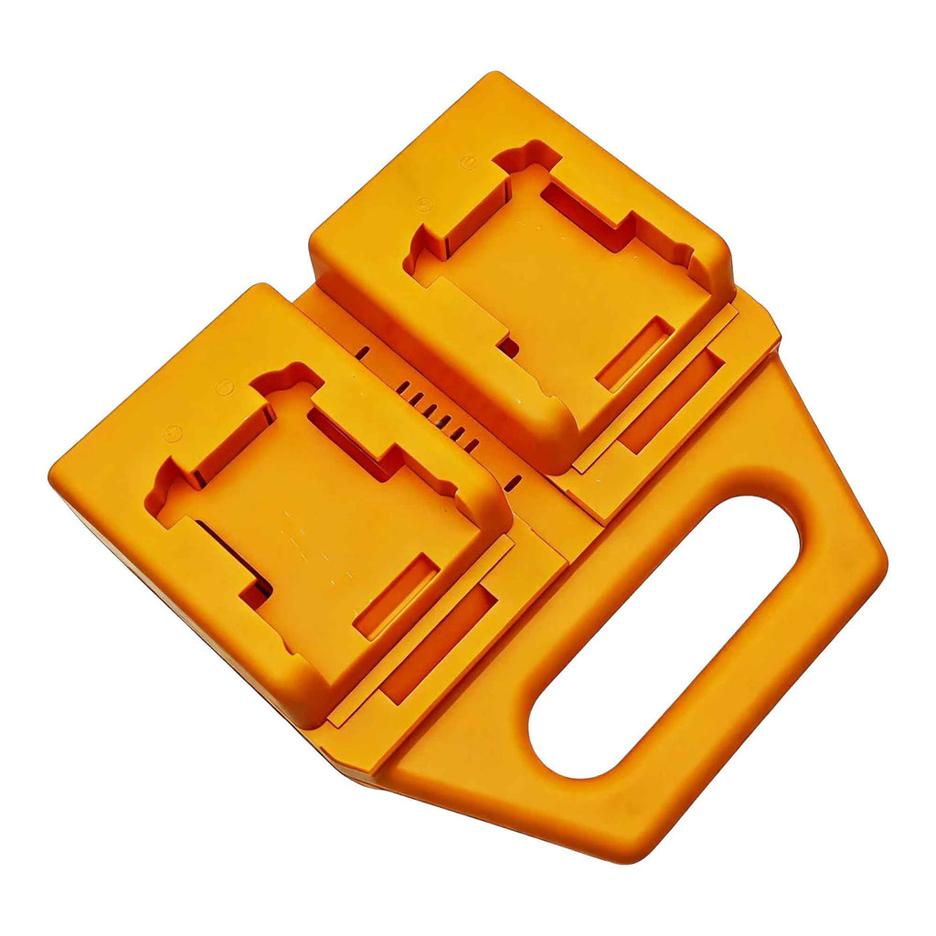 4-Bank Battery Holder & Carrier for DeWalt 20V MAX / 18V XR Batteries