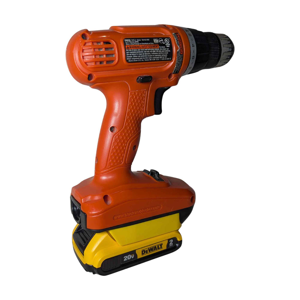 DeWalt 20V auf Black and Decker 18V Ni-Cd Batterieadapter