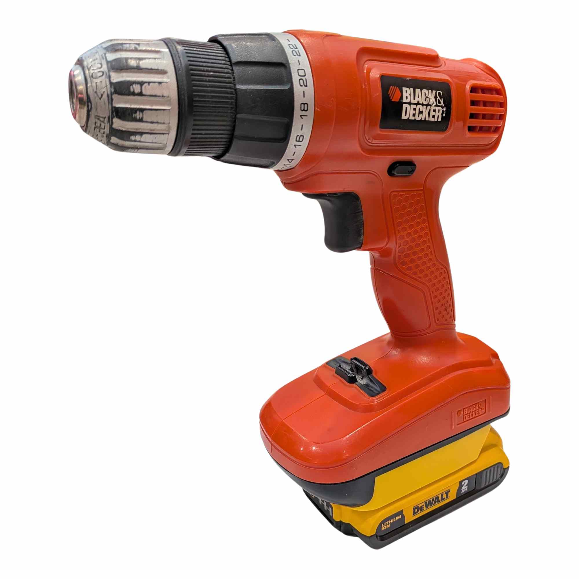 DeWalt 20V MAX auf Black and Decker 18V Ni-Cd Akkuadapter