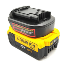 Lade das Bild in den Galerie-Viewer, DeWalt 20V auf CAT 18V Batterieadapter
