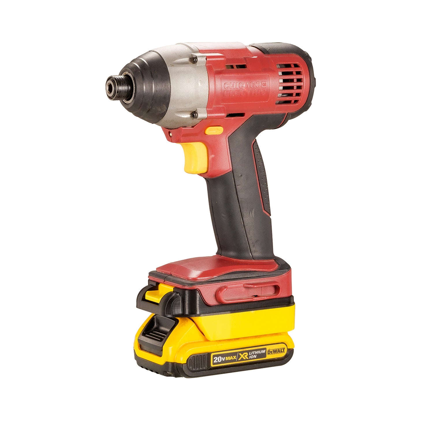 DeWalt 20V auf Chicago Electric 18V Batterieadapter