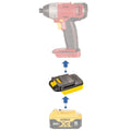 DeWalt 20V auf Chicago Electric 18V Batterieadapter