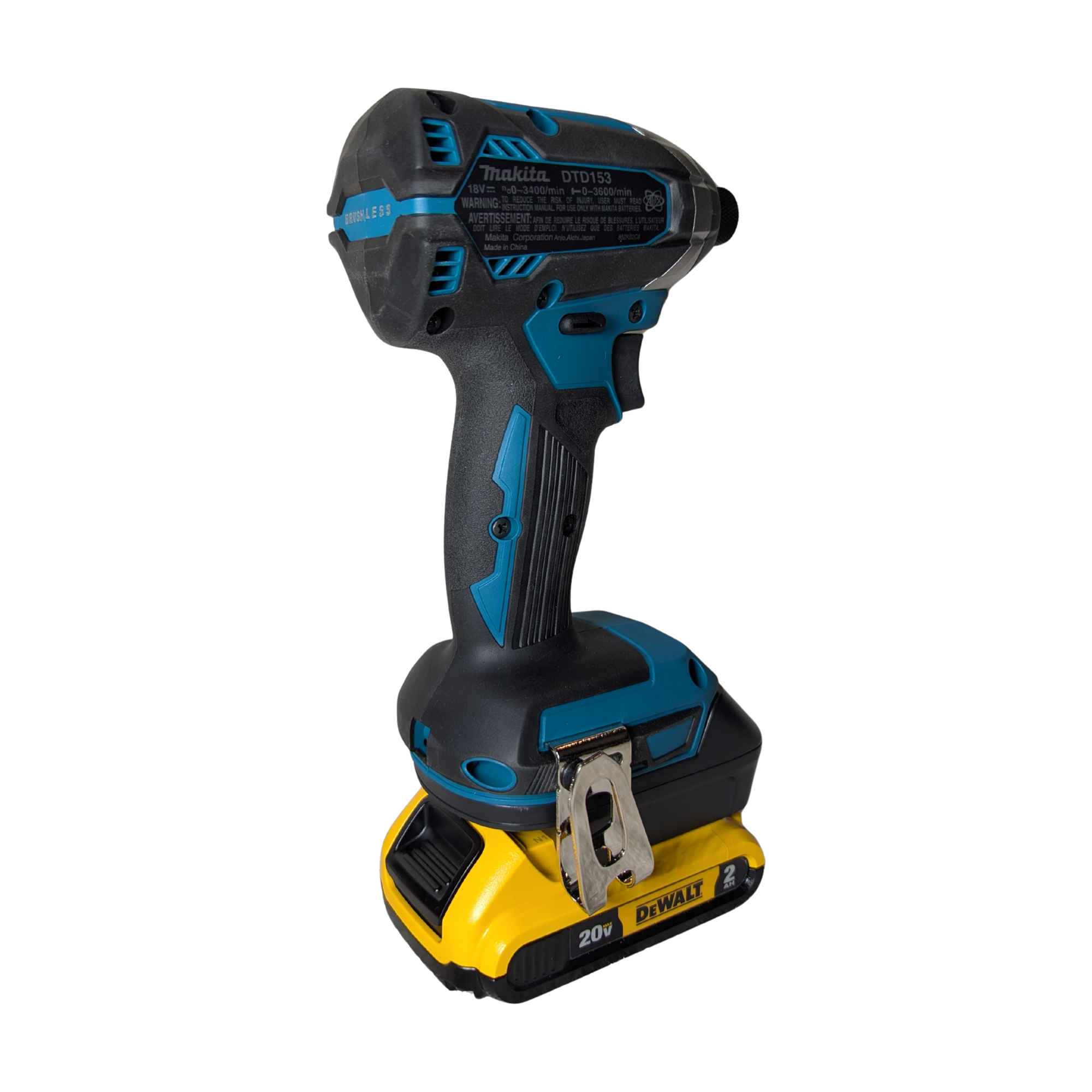 DeWalt 20V to Makita 18V Battery Adapter
