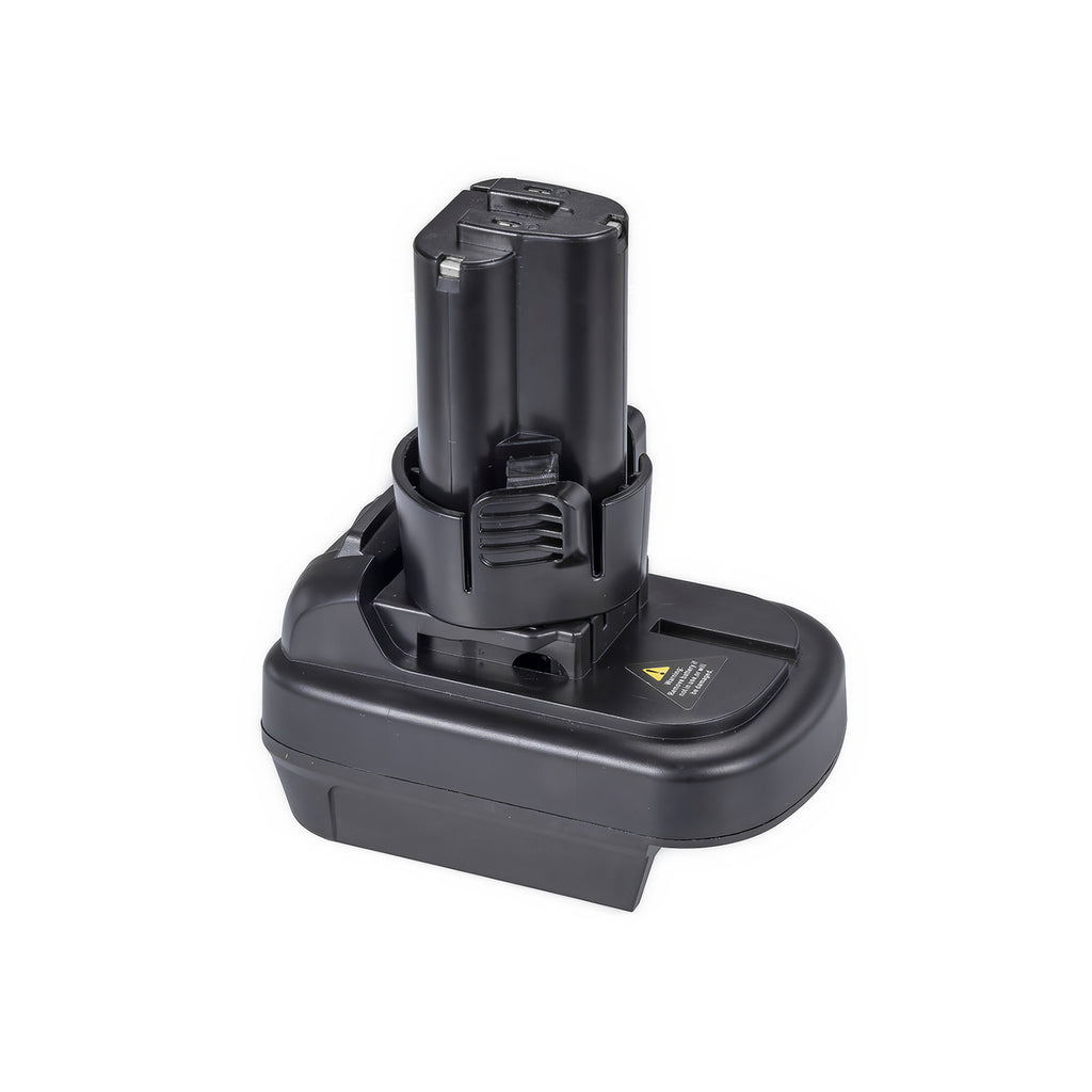 DeWalt 20V vers Makita 10,8V CXT (style à broches) Adaptateur de batterie