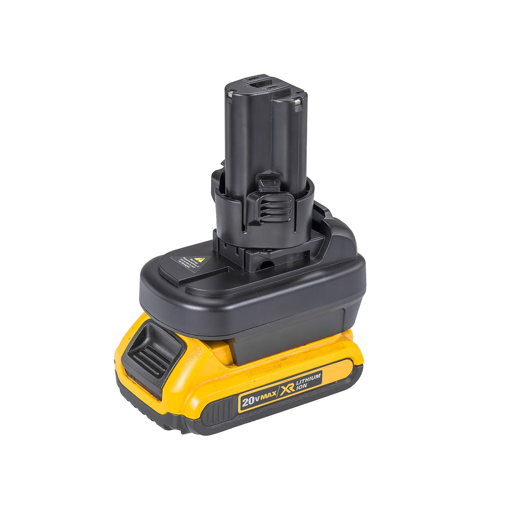 DeWalt 20V vers Makita 10,8V CXT (style à broches) Adaptateur de batterie