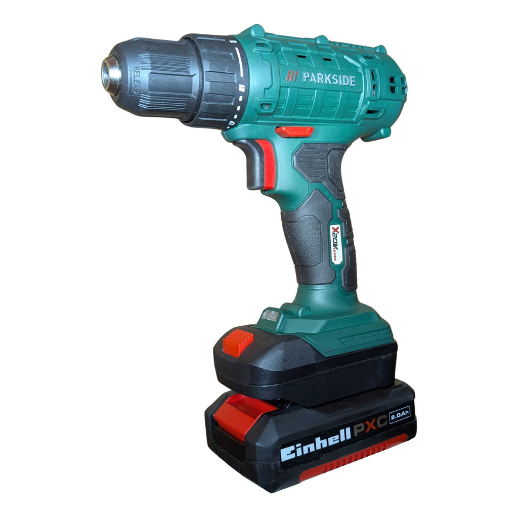 Einhell PXC 18V vers Parkside X20V Adaptateur de batterie