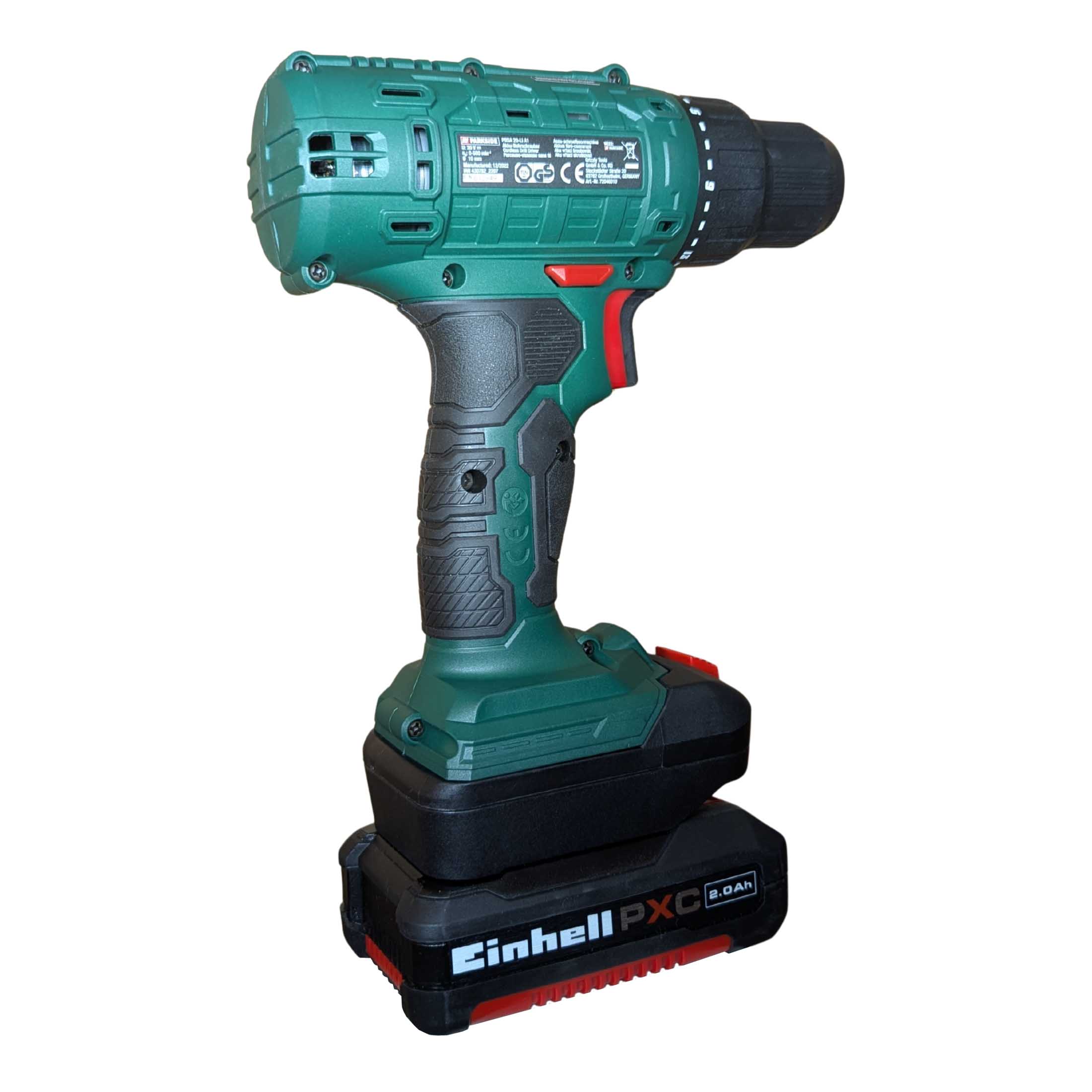 Einhell PXC 18V vers Parkside X20V Adaptateur de batterie