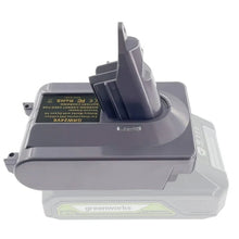 Load image into Gallery viewer, Greenworks 24V to Dyson V6 Battery Adapter
