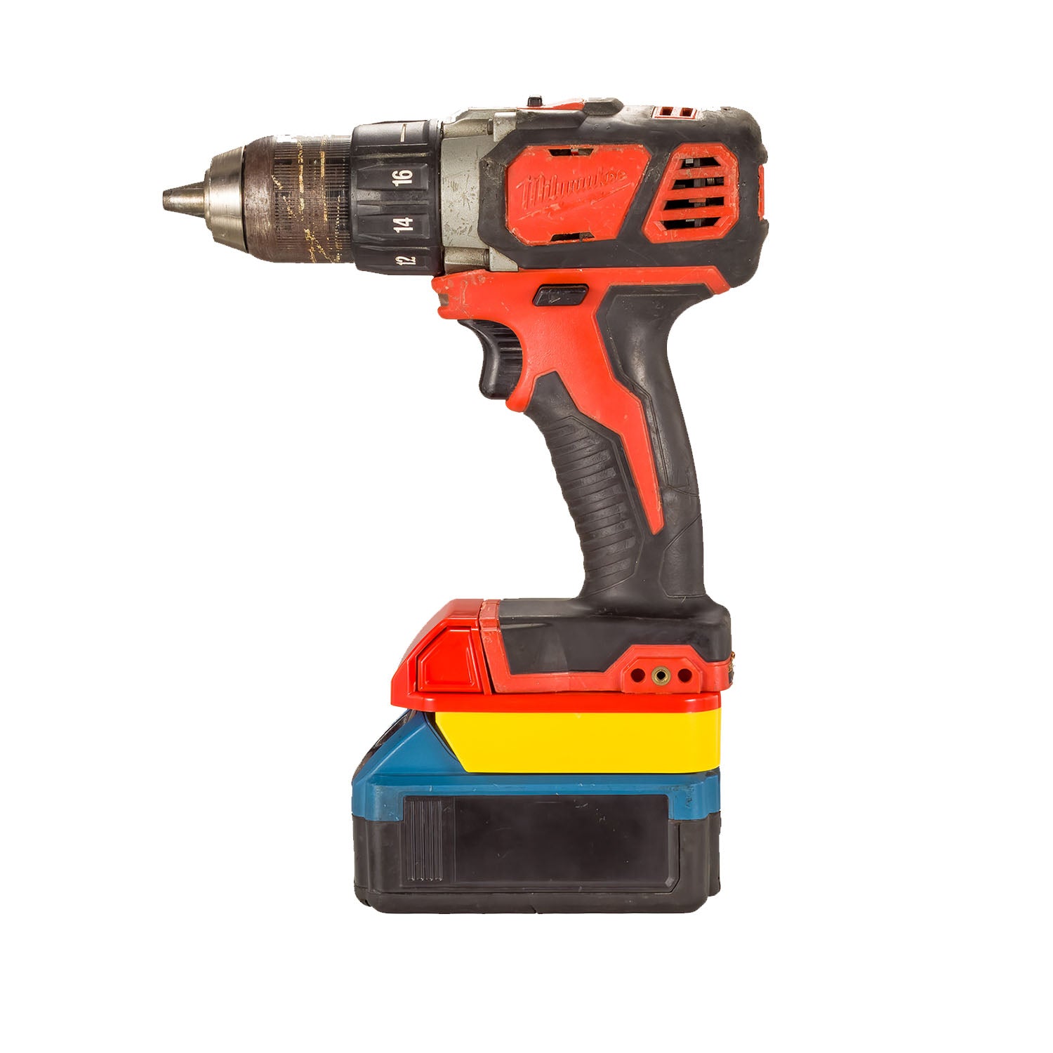 Adaptateur de batterie Hercules 20V vers Milwaukee 18V