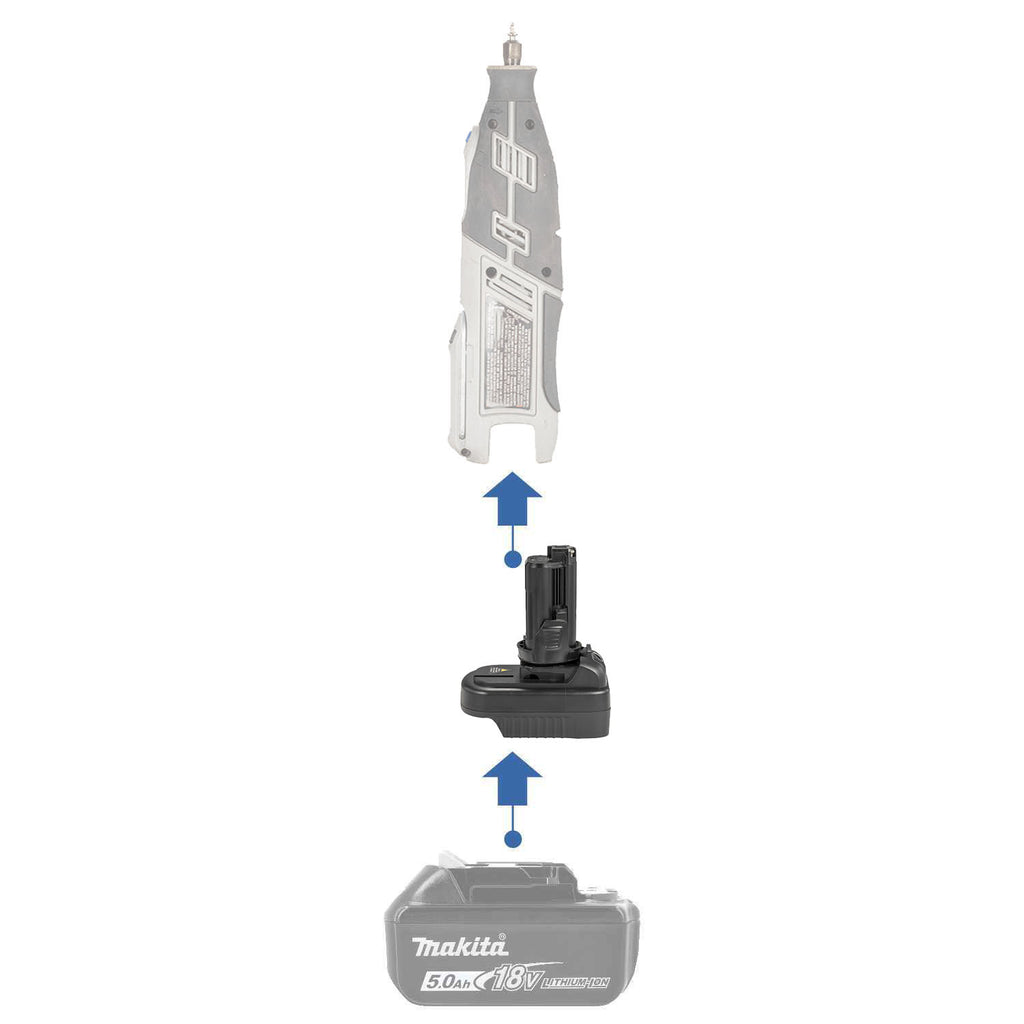 Makita 18V auf Dremel 12V (8220 8250) Akkuadapter