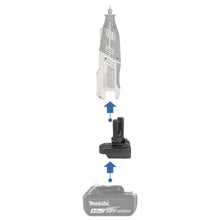 Lade das Bild in den Galerie-Viewer, Makita 18V auf Dremel 12V (8220 8250) Batterieadapter
