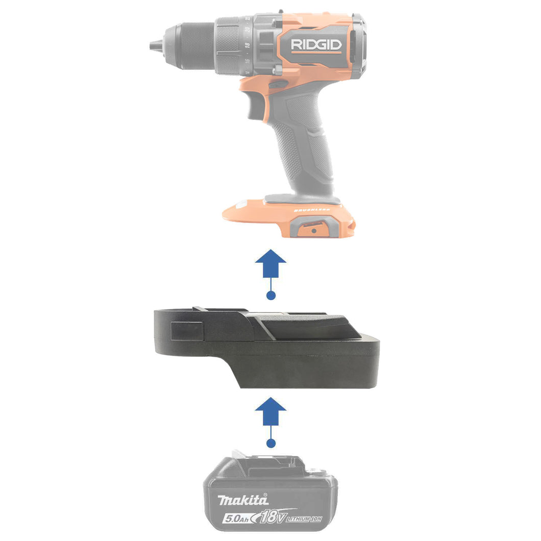 Makita 18V to RIDGID 18V Battery Adapter