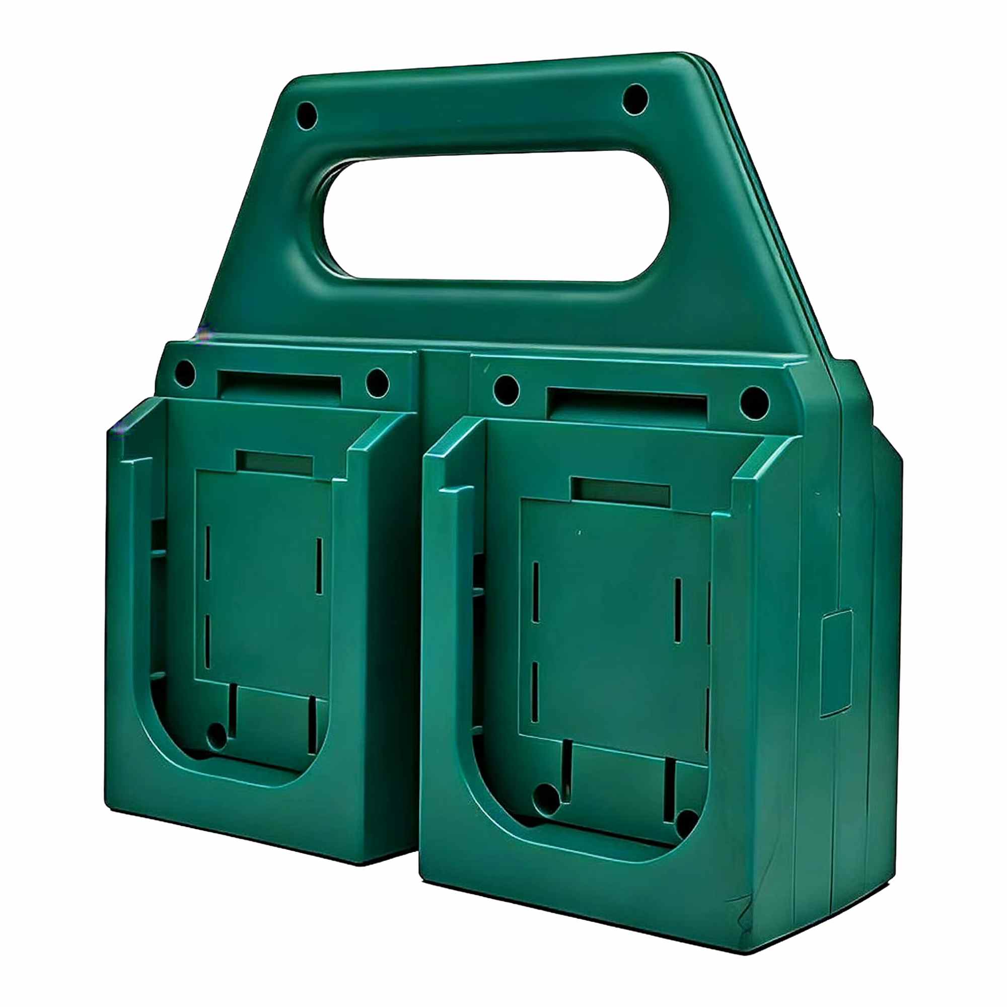 4-fach Akkuhalter und Träger für Makita 18V LXT Akkus