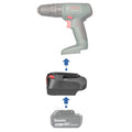 Makita 18V auf Bosch (Grün) 18V Akkuadapter