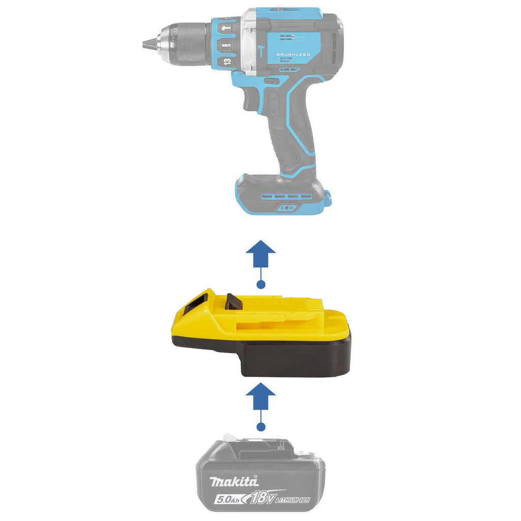 Makita 18V auf Hercules 20V Batterieadapter