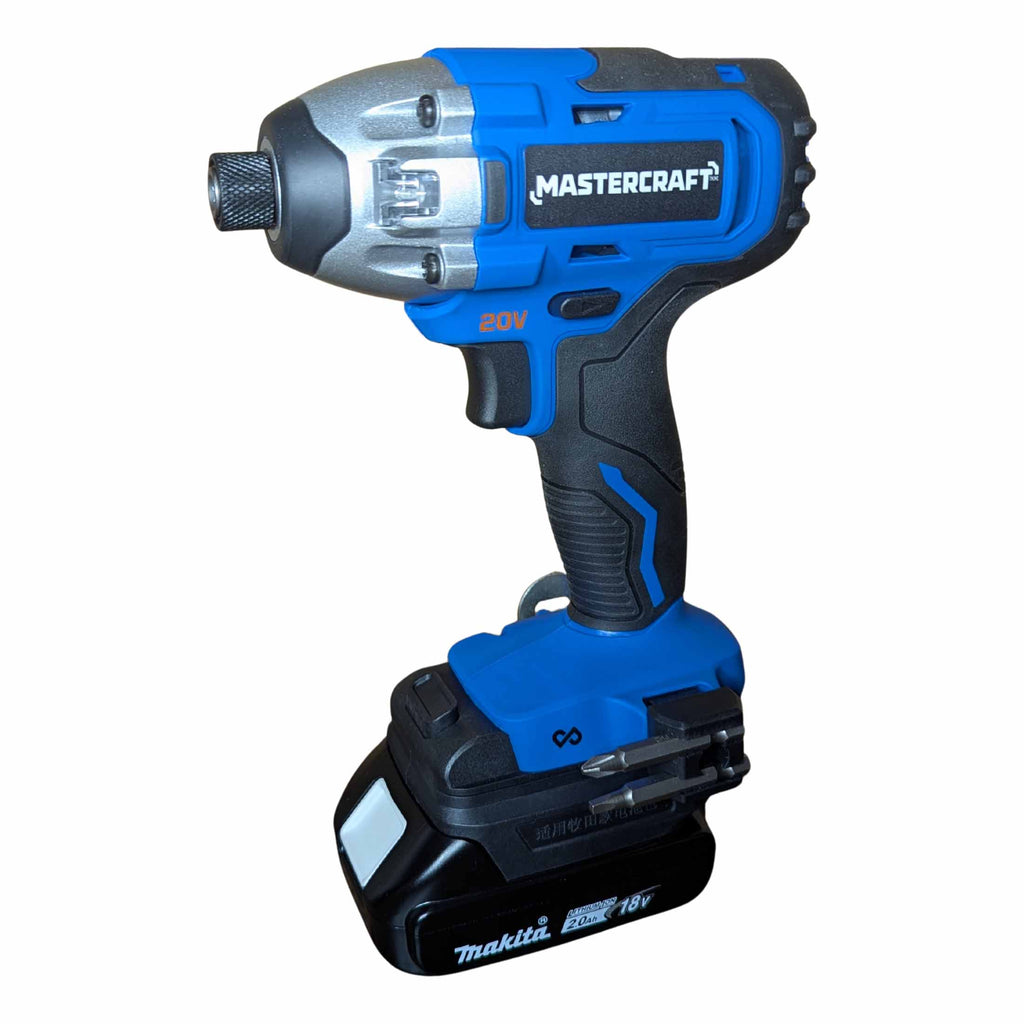 Makita 18V auf Mastercraft 20V (Blau) Batterieadapter