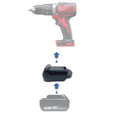 Lade das Bild in den Galerie-Viewer, Makita 18V auf Milwaukee 18V Batterieadapter
