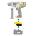 Mastercraft 20V (Blau) auf DeWalt 20V Batterieadapter